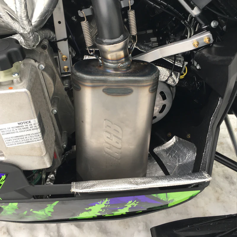 2012-2017 Arctic Cat M / XF / ZR 8000 / F / XF / M 800 Quiet Muffler - Image 3