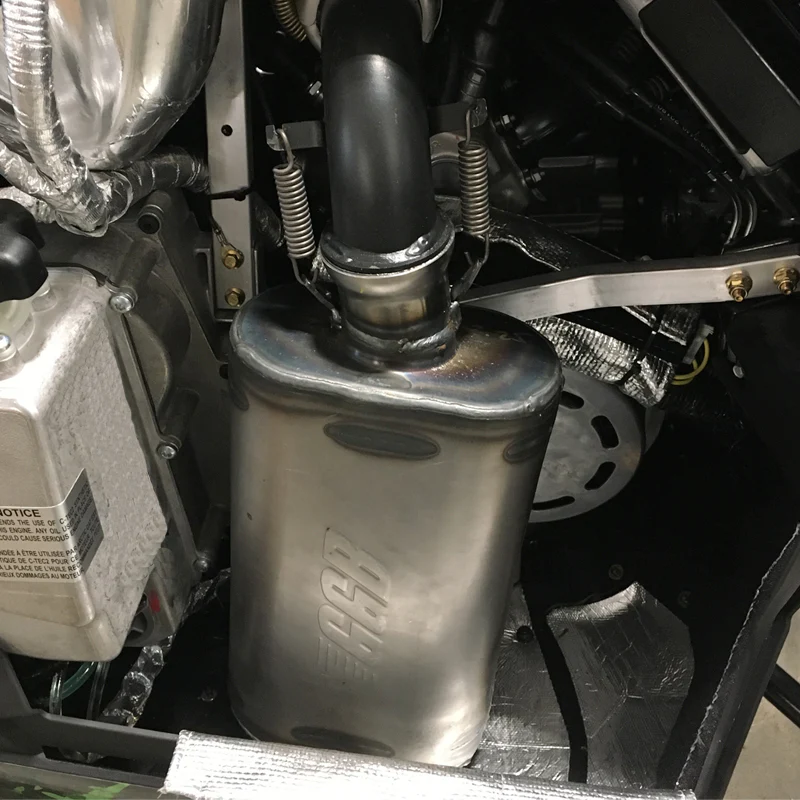2014-2023 Arctic Cat 6000 C-TEC2 / Apha One / Riot 6000 Quiet Muffler - Image 4